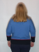 Блузон IS-8279 , темно-голубой (Турция, разные производители) — размеры 1 размер