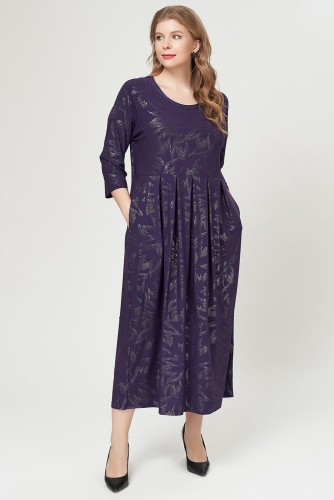 Платье 2005002/3 ( фиолетовый) (Олси, Москва) — размеры 66, 68