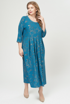 Платье 2005002/4 ( бирюза)