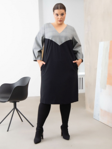 ПЛАТЬЕ (32051581-01-10) (Серебряная нить, Москва) — размеры 58, 60, 64