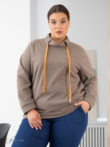 Джемпер 32591623-01-17 (Серебряная нить, Москва) — размеры 60